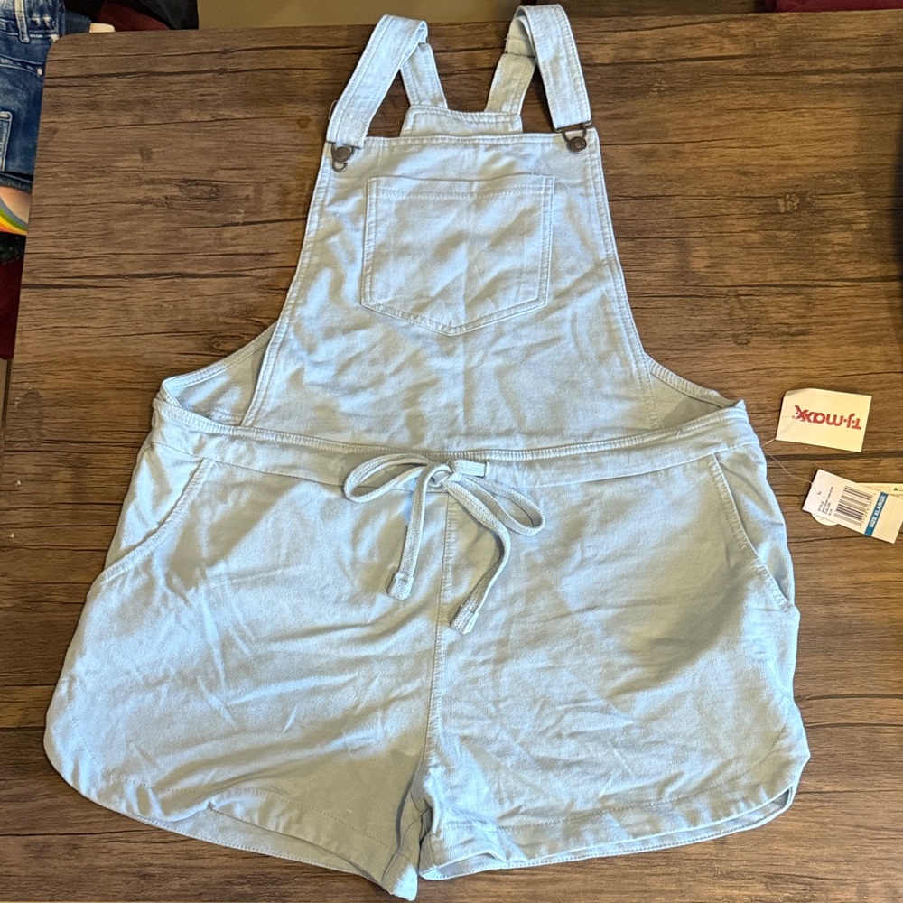 Universal Thread Light Blue Women's Overall Shorts